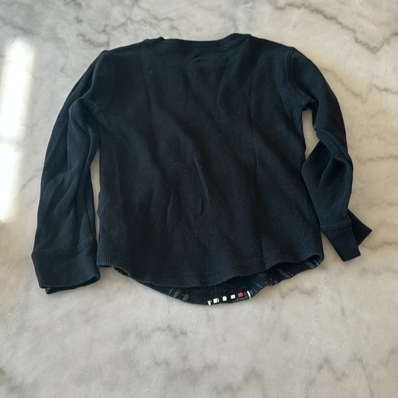 Disney Darth Vader Waffle Knit Long Sleeve Tee - Picture 2 of 11